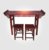 巢湖华美 HM-GXZ1202 新中式学生书法桌 国学桌(红木色)第3张高清大图