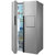 美的(Midea) BCD-540WKPZM 540升 对开门 冰箱 智能管理节能省电 炫彩钢第4张高清大图