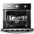 海氏(Hauswirt) HO-M10 60升大容量嵌入式电烤箱 热风循环 保温隔热 搪瓷内胆 黑第2张高清大图