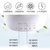 莱克(LEXY)魔力风智能空气循环扇 空气对流调节扇 家用台式静音电风扇F101 银第5张高清大图