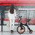 奢越【年轻版】小型折叠式电动自行车成人男女代步电瓶车锂电代驾滑板车((黑色双排)第3张高清大图