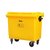 俊采云JunCaiYun660L加厚垃圾桶 塑料垃圾桶JCY-25分类垃圾桶果皮箱果皮桶(军绿色 JCY-25)第2张高清大图