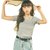韩都衣舍2017韩版女装夏装新款V领百搭修身显瘦短袖针织衫JM7108(黑色 M)第2张高清大图