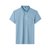 CINEESD 2021夏季新款男式条纹Polo衫商务休闲短袖翻领 夏季新款(2305蓝色 185/XXL)第5张高清大图