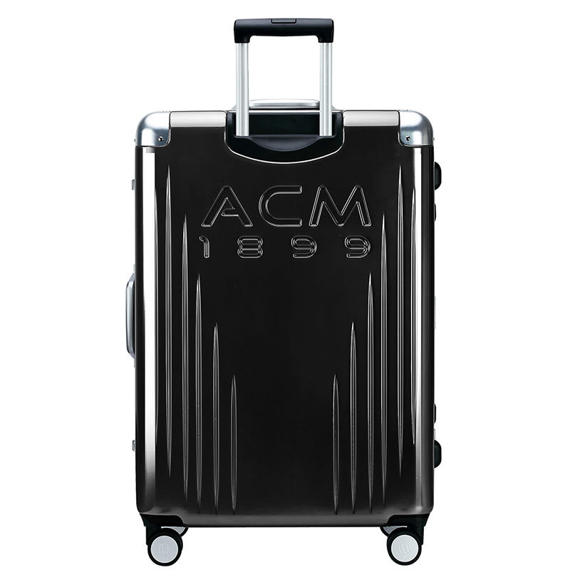 AC米兰 铝框拉杆箱密码箱行李箱女20寸旅行箱
