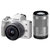 佳能（Canon）EOS M50微单套机（EF-M 15-45mm，EF-M 55-200mm IS STM）双镜头套机(白色)第4张高清大图