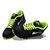 Nike/耐克 Air Max 90 女鞋气垫鞋女子运动鞋黑色厚底休闲鞋冬季(黑白绿)第2张高清大图