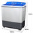 海尔（Haier) XPB180-1128S 大容量双缸半自动洗衣机 可洗被子 动平衡技术 (公用机)(18公斤)第3张高清大图