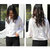慵懒风麻花针织开衫外套女秋季2021新款韩版宽松白色长袖毛衣短款(白色 S)第4张高清大图