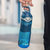 泰福高便携tritan运动水杯子男女健身大容量夏季户外防漏塑料水壶500ML /700ML(雏菊紫)第2张高清大图