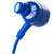 铁三角(audio-technica) ATH-CKL220 入耳式耳机 蝉翼振膜 便携舒适隔音 蓝色第4张高清大图