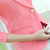 VEGININA 韩版修身大码长袖小西装外套女 A2876(天蓝 XL)第5张高清大图