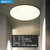 飞利浦led吸顶灯厕所卫生间厨房阳台卧室圆形面包灯现代简约灯具(防水款10w暖光)第3张高清大图