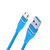 好格 安卓数据线 手机2A充电线 Micro USB充电器线 支持华为小米vivo/oppo 1米鱼纹蓝 【香肠派对 明日之后】第3张高清大图