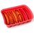 硅胶热狗模具 自制DIY香肠火腿肠辅食蛋肠米糕盒蛋糕模具烘焙工具F(红色款)第3张高清大图