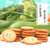拉米娜九蔬小圆饼干9种蔬菜脆饼干小包装办公室休闲零食散400g第4张高清大图