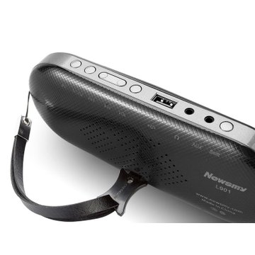 纽曼（Newsmy）L901数码播放器（黑色）2.8寸TFT显示屏，便携音箱、MP3、MP4三合一，当之无愧的多功能利器