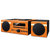 雅马哈（YAMAHA）MCR-B043 迷你音响 CD播放机音箱组合套装 蓝牙/USB/FM 桌面音响（橙色）第2张高清大图