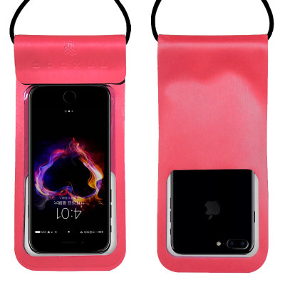 【触屏通用指纹解锁手机防水袋潜水手机套游泳