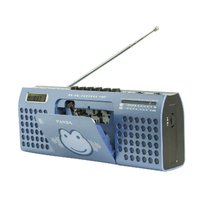 【赠清洗带】熊猫 （panda）F237 F-237 高保真语言复读机录音机内置麦克风AM/FM接收(蓝色)