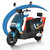 雅迪 两轮电动摩托车 莱达60V20Ah铅酸电池 两轮电动助力代步轻摩车 （KN）第2张高清大图