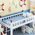 木巴包邮全实木 松木子母床 上下双层组合床 多功能成人 儿童高低床(白加蓝梯柜款C524 默认)第2张高清大图