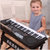俏娃宝贝电子琴多功能宝宝中文儿童61键电子琴教学琴玩具钢琴第3张高清大图