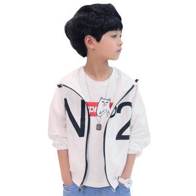 【儿童防晒衣2018新款中大童男孩透气童装韩