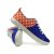 回力新款韩风潮流女式休闲运动帆布鞋 糖果色波点鞋WXY-2288(深蓝/桔 37)第5张高清大图
