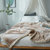 唐蔚紫貂绒加厚多功能盖毯空调毯午休毯床单毯毛毯(法式香草驼)第3张高清大图