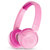 JBL JR300BT 学生耳机 无线蓝牙耳机 儿童耳机头戴式 耳麦可通话 低分贝学习耳机 粉色第2张高清大图
