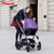 Pouch婴儿提篮新生儿汽车安全座椅婴幼儿车载睡篮宝宝摇篮3C认证Q07(枚红色)第3张高清大图