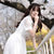 Mistletoe2017夏季新款女装修身蕾丝镂空衬衫韩版连衣裙F6674(白色 M)第3张高清大图