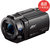 索尼(Sony) FDR-AX30 4K摄像机 家用/婚庆4K高清/红外灯夜视(FDR-AX30套餐二)第2张高清大图