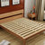 明佳友 实木床 现代简易北欧卧室家具 M215(榉木色 1.5米单床)第4张高清大图