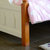 a家家具 地中海高低子母床简约公主儿童床上下床实木带护栏双层床(儿童床+上下铺床垫(30天货期） 默认)第5张高清大图