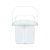 日康婴儿奶瓶餐具收纳盒存储碗筷翻盖婴儿收纳箱婴儿用品收纳盒第2张高清大图