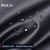 Polo2017春夏新款双肩包防水尼龙男包大容量多功能背包男士包(黑色)第5张高清大图