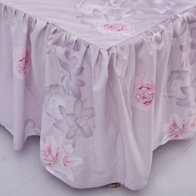 南极人 升级简约床裙 韩式床罩床套单件床盖1