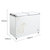 Midea/美的 BCD-271VMQ 大容量冷柜 双温卧式家商用 冷藏冷冻冰柜(白色 271)第2张高清大图
