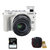 佳能(Canon) EOS M3 微单双头套机(18-55，55-200mm) （EOS M3双头套机）(白色16G卡包 索尼16G 15M/S+包)第3张高清大图
