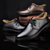 牧惠森男加棉鞋2016冬季新款男英伦风系带保暖皮鞋52103(黑色 39)第5张高清大图