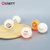 CnsTT凯斯汀乒乓球三星ABS40+新材料无缝乒乓球控制型速度型高弹乒乓球6只装(塔锐白色（速度型）)第7张高清大图