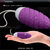 荷兰COB 硅胶遥控跳棒无线遥控跳棒蛋女用自慰器情趣性用品玩具G器点按摩 波动二代成人情趣性用品(粉色凸点款)第3张高清大图