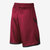 耐克男裤 秋冬款JORDAN运动裤针织篮球短裤 696152-687(酒红 XL)第5张高清大图