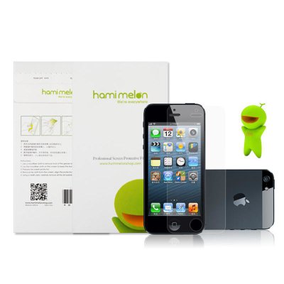 哈密瓜（hamimelon）贴膜系列iPhone5高清屏幕保护贴膜