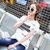 莉菲姿 2017韩版女装夏装新款百搭字母印花宽松打底短袖T恤(白色 XXL)第3张高清大图