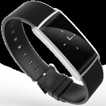现代演义智能手环手表防水计步微信运动来电智能提醒信息推送显示触摸屏可心率血压睡眠监测的智能手表