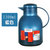 SHIMIZU/清水保温壶1.3L咖啡壶水壶玻璃内胆 家用保温瓶暖壶 热水瓶SM-1081(1.3L 珠光橙)第3张高清大图