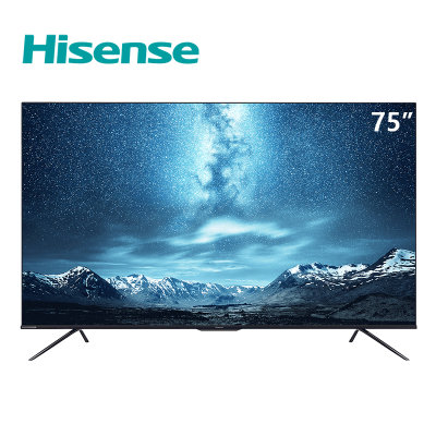 海信（Hisense）75E7F 75英寸 4K超高清全面屏 智能网络 语音操控 HDR 液晶平板电视 家用客厅可壁挂